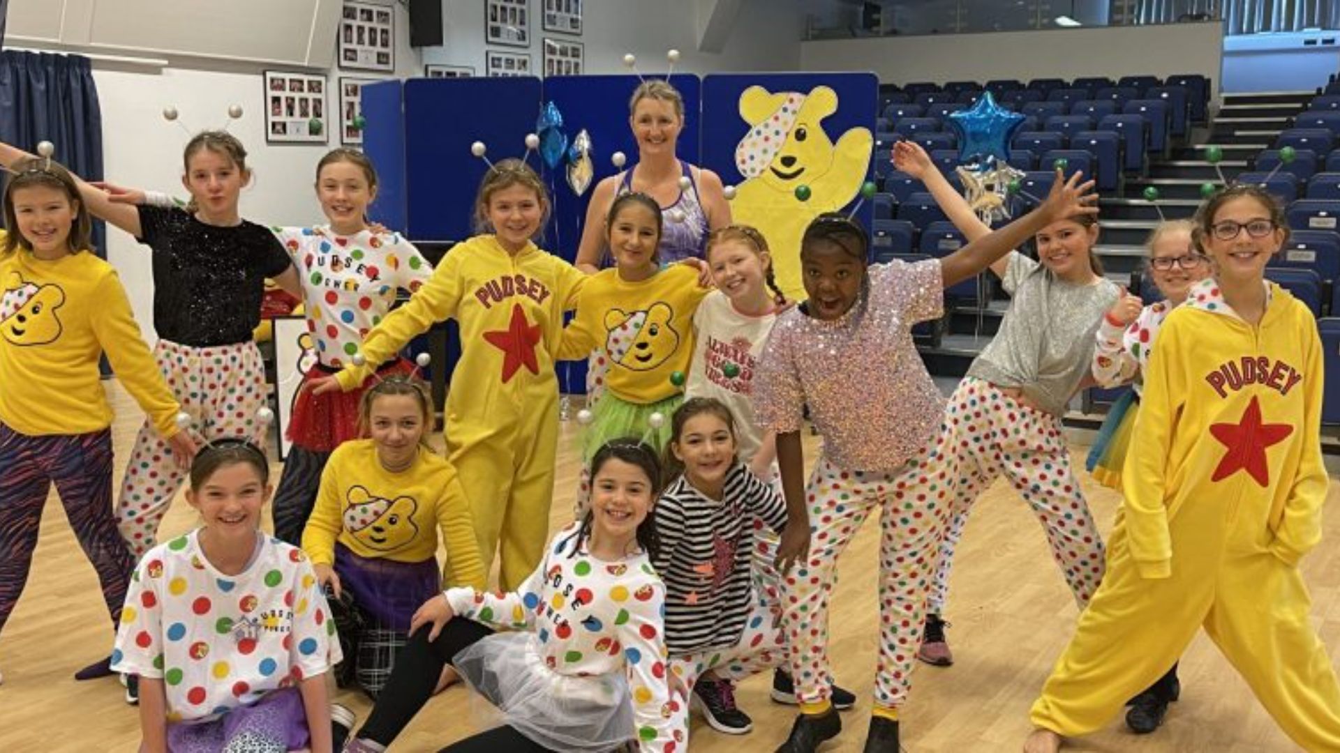 Our Senior Dance Group support Sophie Ellis-Bextor on her 24 hour Danceathon for Children In Need!