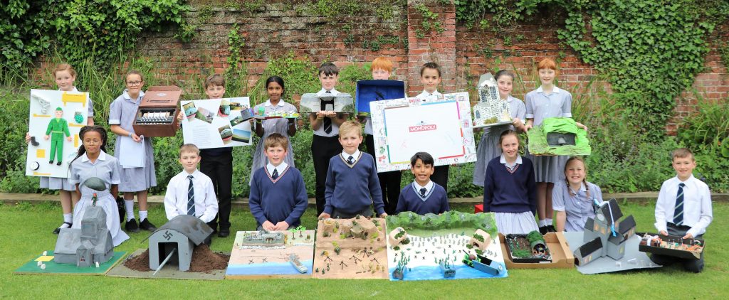 Town Close School in Norwich commemorates the 75th Anniversary of the D Day Landings