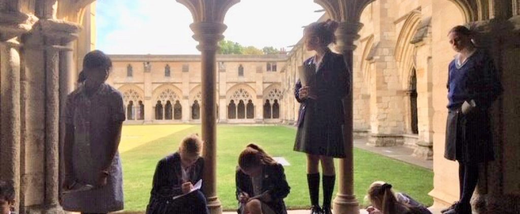 Year 8 enjoy a guided walking tour of medieval Norwich
