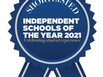 Shortlisted for the Independent Schools of the Year 2021