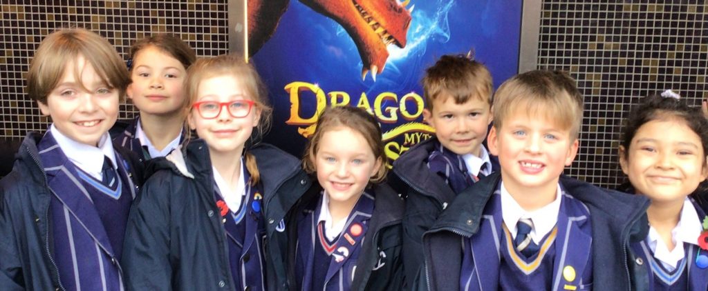 Years 3 & 4 meet some fantastical animals at Norwich Theatre Royal