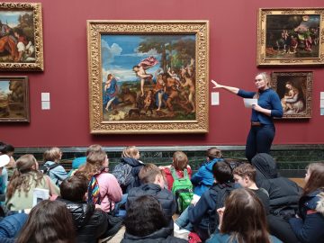 Year 8 visit the National Gallery & watch The Woman in Black in London