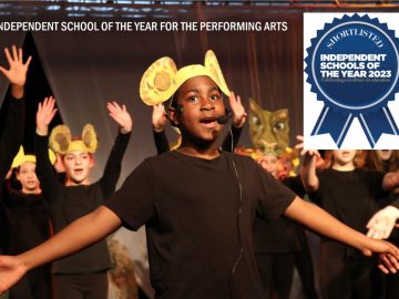 Shortlisted for the Independent School of the Year for the Performing Arts