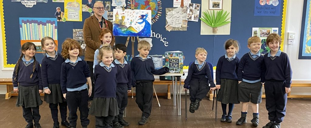 Author and Illustrator, James Mayhew, visits Pre Prep