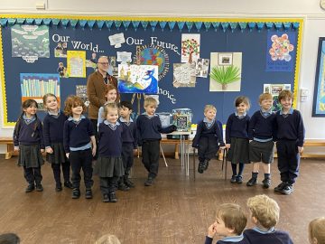 Author and Illustrator, James Mayhew, visits Pre Prep
