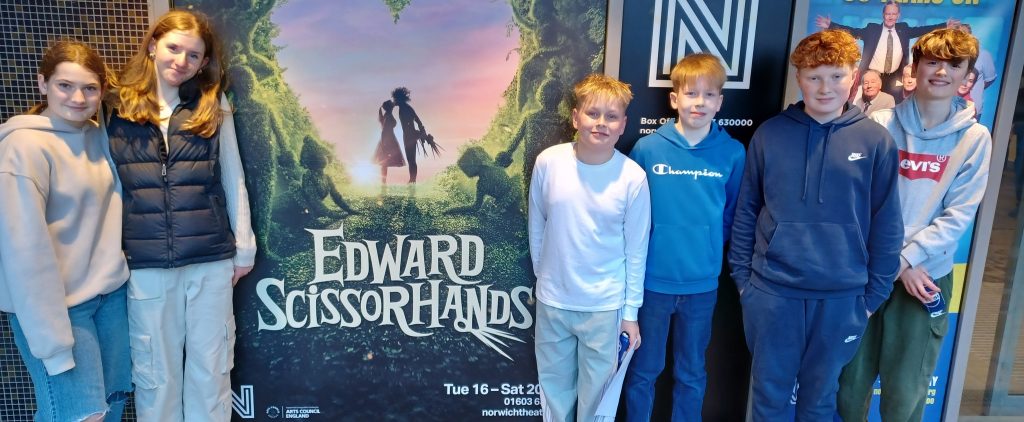 Year 7 and 8 Theatre Trip to experience ‘Edward Scissorhands’
