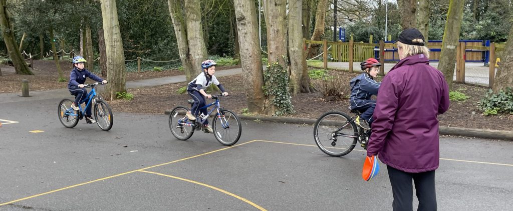 Bikeability Courses with Year 4 and 5