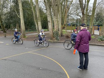 Bikeability Courses with Year 4 and 5