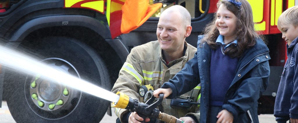 Norfolk Fire and Rescue visit Pre Prep