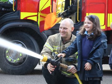 Norfolk Fire and Rescue visit Pre Prep